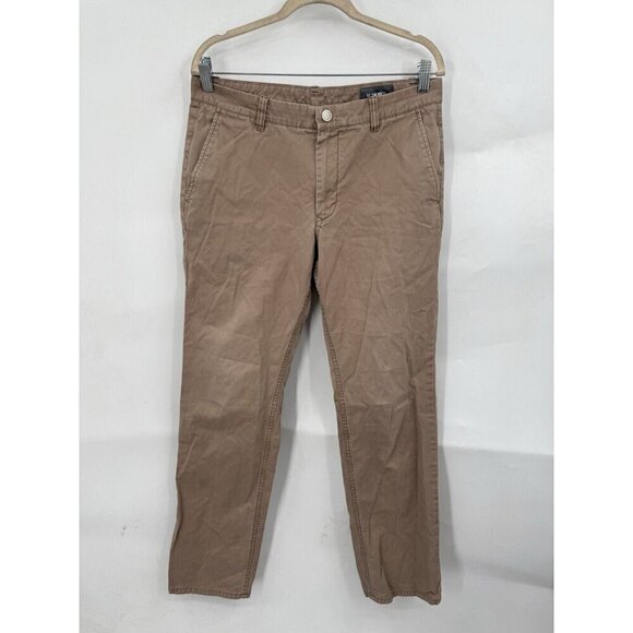 Bonobos Straight Leg Graham Slacks Men 32/32 Khaki Classic Pant Preppy Casual - Picture 1 of 10
